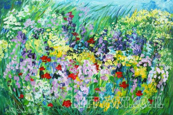 flowers, acrylic painting, modern art,mood painring on canvas, for home design 