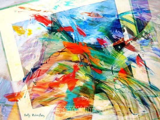 галерея в Тель Авив-Яффо, абстракт, искусство в Израиле, картины для интерьера, искусство Бетти Рубинштейн