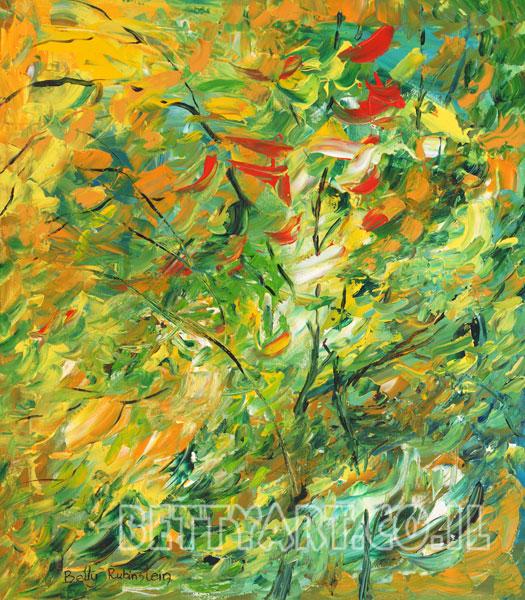 Израильский пейзаж, картина на продажу, картина для интерьера, абстрактная картина