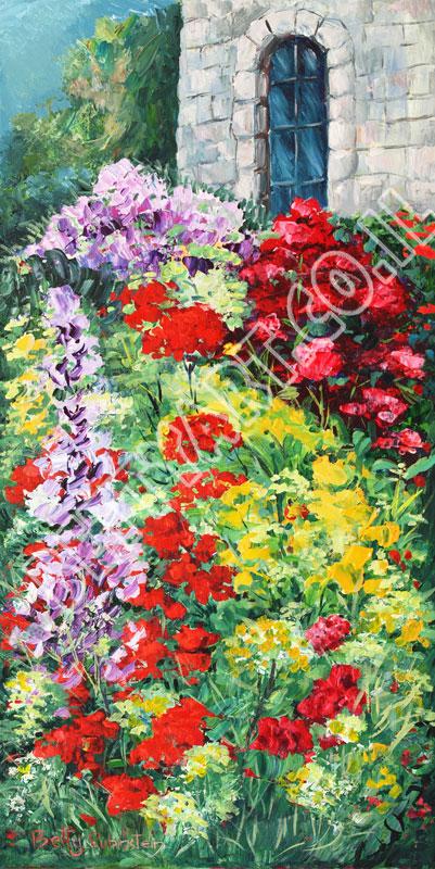 ציור צבעי אקריליק על בד, ציור נוף ישראלי,ציור אוירה,ציור לבית, ציור למשרד