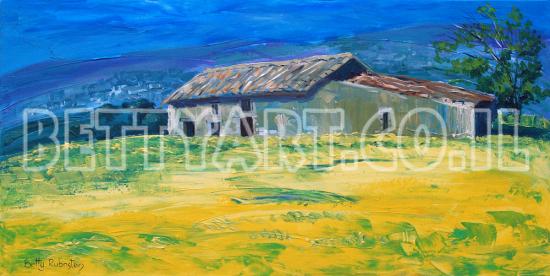 ציור אווירה לסלון, ציור לבית ומשרד, ציורים למכירה, ציור אבסטרקט, bettyart