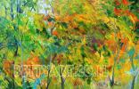 עלים בסתיו, № Mood-40 abstract painting, landscape of Israel,mood painting for home, acrylic painting, painting on canvas